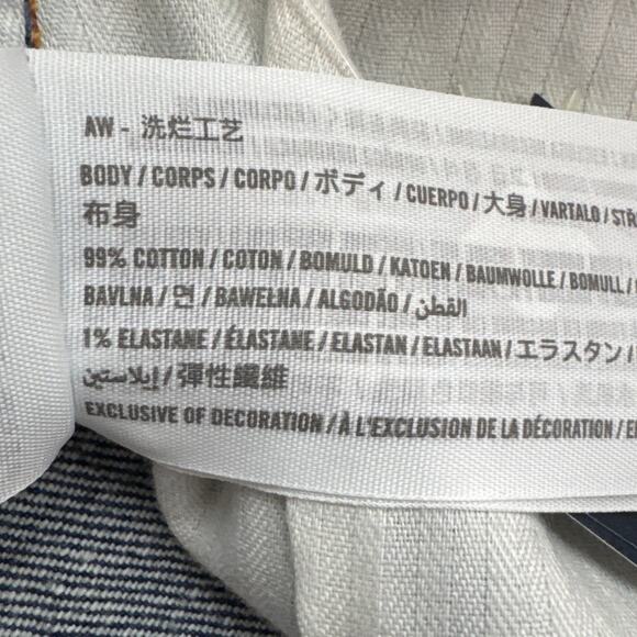 Abercrombie & Fitch Plus Size Cutoff Shorts High Rise NWT Coastal Cowgirl Curvy - Picture 9 of 10